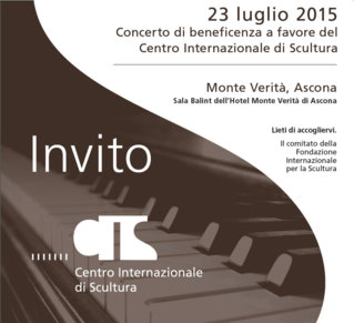 Concerto di beneficenza per Peccia al Monte Verità