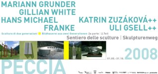 Sentiero delle sculture 2008